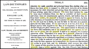 1811 - Sir Thomas Edlyne Tomlins - The Law-dictionary; Explaining the Rise, Progress, and Present State, of the English Law